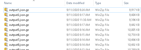 Big Data - Old File Format